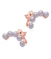 Beautiful Pearl Silver Stud Earring STS-5671